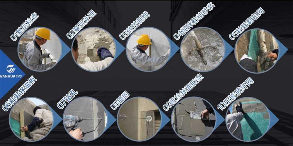 A級PRR保溫板：施工工序+施工要點(diǎn)！(圖4)