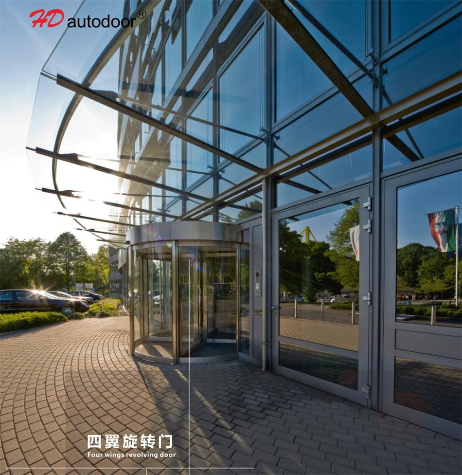 兩翼、三翼、四翼旋轉(zhuǎn)門：青島恒達(dá)自動(dòng)門(圖5)