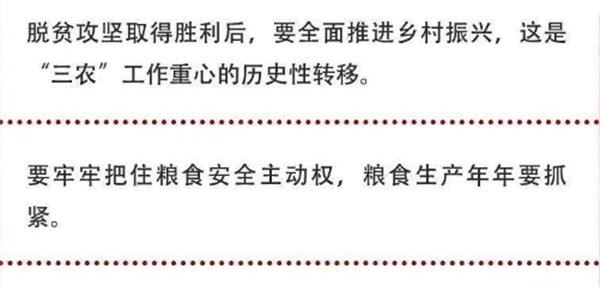 2020年中央農(nóng)村工作會議精神速覽！(圖2)