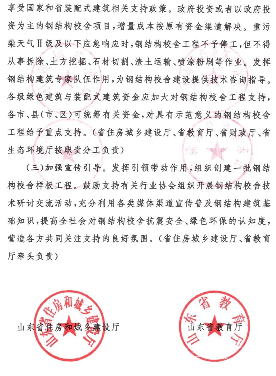 鋼結(jié)構(gòu)校舍建設(shè) 政策扶持知多少！(圖5)